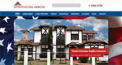 Desktop Screenshot of institutoculturalamericano.com
